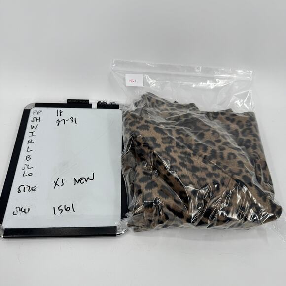 BKE Leopard Vest Womens XS Hooded Jacket Fringe Detail Single Button COMFY NEW - Picture 11 of 11